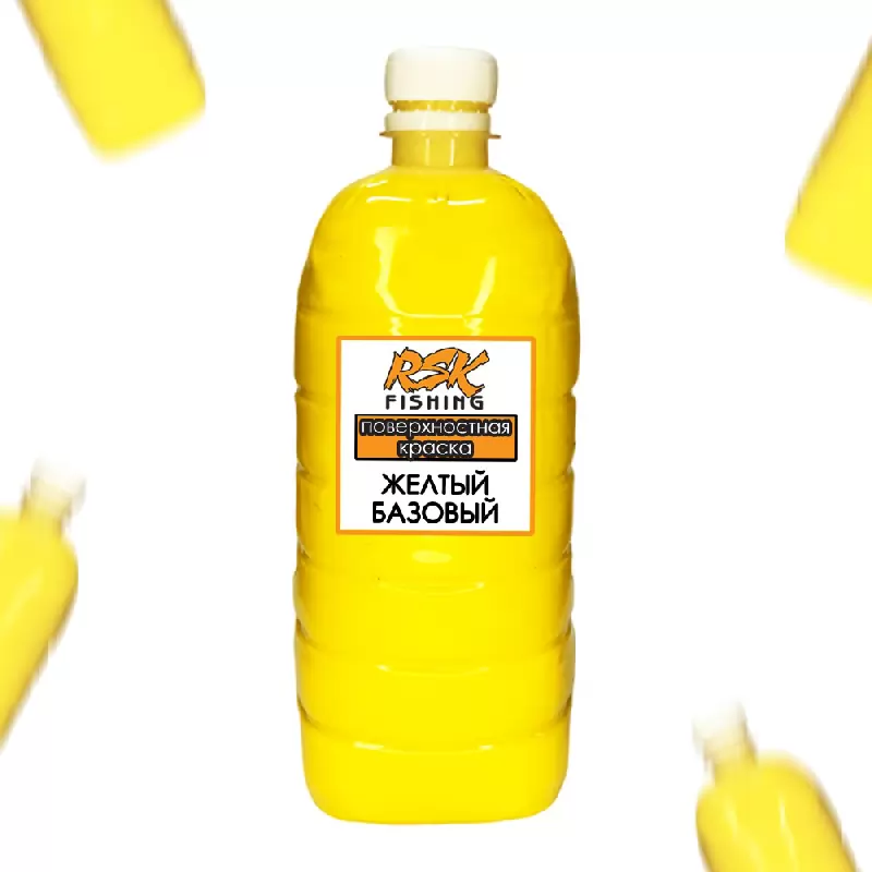 Поверхностная краска, цвет: Желтый базовый